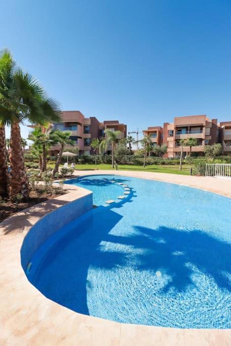 Cosy Appartemt Vue Sur Golf Et Montagne Marraquexe Exterior foto
